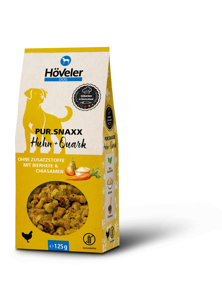Höveler DOG PUR.SNAXX Huhn+Quark Höveler DOG PUR.SNAXX Huhn+Quark